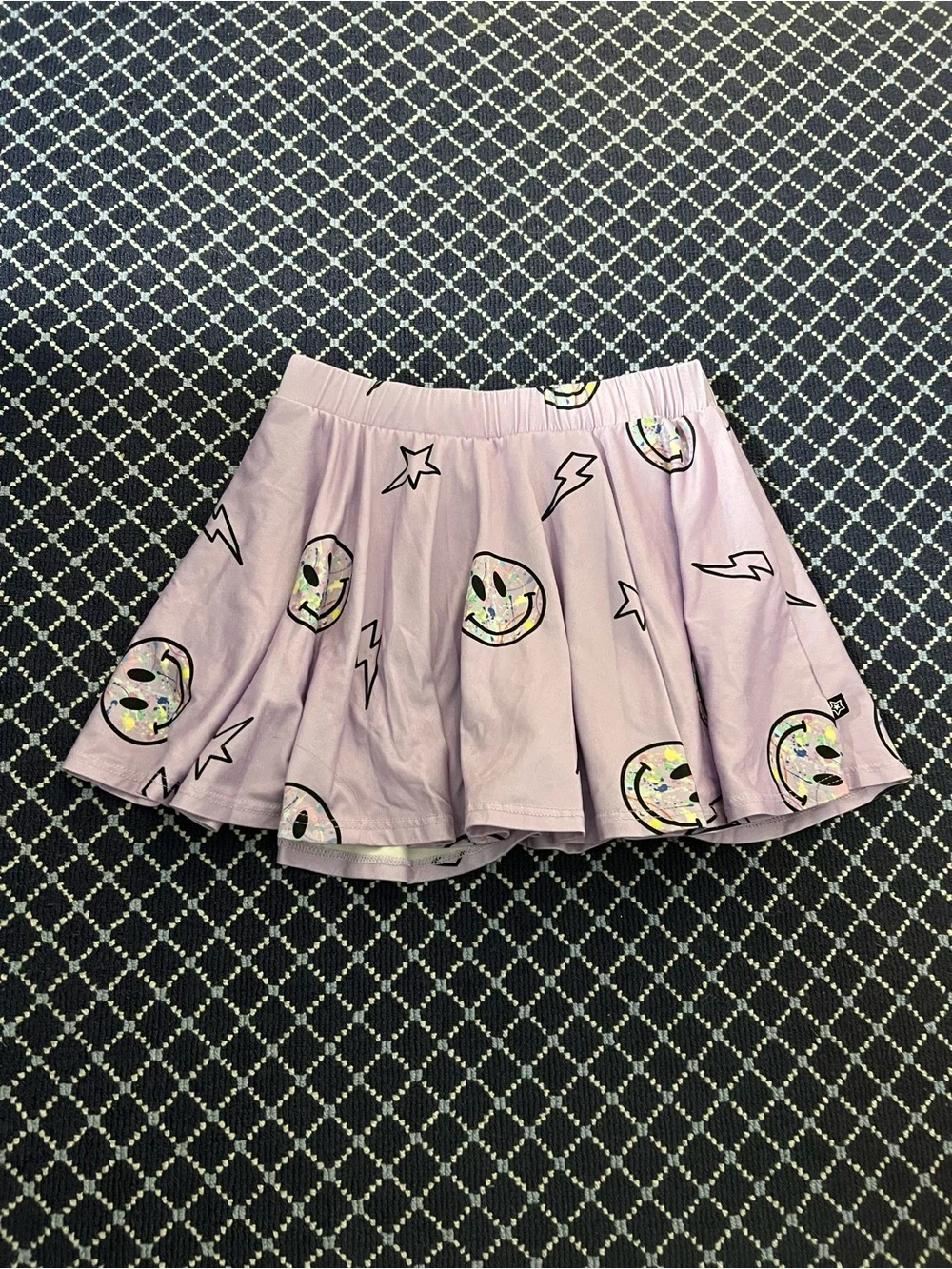 Pixie Lane Smiley Bolt Skort 11/12